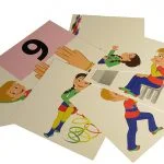 JaMaRa rekenen dobbelsteen kaartjes