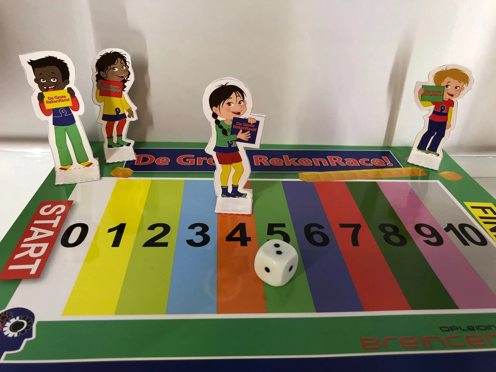 Bordspel "De Grote RekenRace".